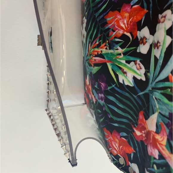 Tropical/ Clear Rockstud Top-Handle - Picture 10 of 16